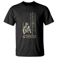 Dad Mode Activated T Shirt Tactical Baby Carrier Military Father Amerian Flag