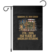 250 Years Anniversary Garden Flag Patriotic USA Army Us Military