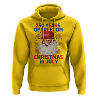 250 Years Of Freedom Hoodie Funny Santa Christmas in July