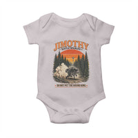 Jimothy Raccoon Seattle Meme Baby Onesie Viral Trash Panda Do Not Pet The Round King