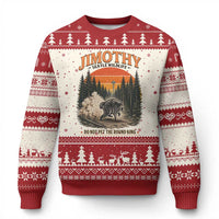 Jimothy Raccoon Seattle Meme Ugly Christmas Sweater Viral Trash Panda Do Not Pet The Round King