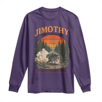 Jimothy Raccoon Seattle Meme Long Sleeve Shirt Viral Trash Panda Do Not Pet The Round King