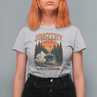 Jimothy Raccoon Seattle Meme T Shirt For Women Viral Trash Panda Do Not Pet The Round King