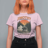 Jimothy Raccoon Seattle Meme T Shirt For Women Viral Trash Panda Do Not Pet The Round King