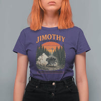 Jimothy Raccoon Seattle Meme T Shirt For Women Viral Trash Panda Do Not Pet The Round King