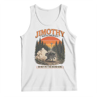 Jimothy Raccoon Seattle Meme Tank Top Viral Trash Panda Do Not Pet The Round King