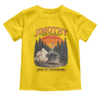 Jimothy Raccoon Seattle Meme Toddler T Shirt Viral Trash Panda Do Not Pet The Round King