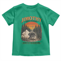 Jimothy Raccoon Seattle Meme Toddler T Shirt Viral Trash Panda Do Not Pet The Round King