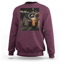 Jimothy Raccoon Seattle Drinking Iced Coffee Meme Sweatshirt Viral Trash Panda Seattle Animal Meme