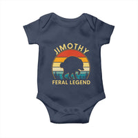 Jimothy Raccoon Seattle Baby Onesie Funny Seattle Feral Legend Animal Meme