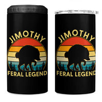 Jimothy Raccoon Seattle 4 in 1 Can Cooler Tumbler Funny Seattle Feral Legend Animal Meme