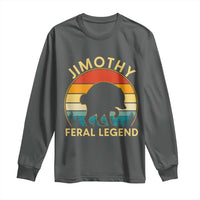 Jimothy Raccoon Seattle Long Sleeve Shirt Funny Seattle Feral Legend Animal Meme