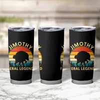Jimothy Raccoon Seattle Tumbler Cup Funny Seattle Feral Legend Animal Meme