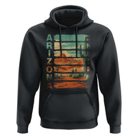 Arizona Desert Cactus Saguaro National Park Retro Hoodie