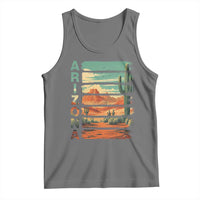 Arizona Desert Cactus Saguaro National Park Retro Tank Top