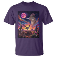 Arizona Roadrunner Vintage Desert Moon Retro Cactus T Shirt 90s Southwest Wildlife Bird Animal Lover