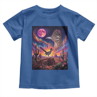 Arizona Roadrunner Vintage Desert Moon Retro Cactus Toddler T Shirt 90s Southwest Wildlife Bird Animal Lover