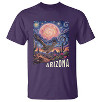 Arizona Roadrunner Vintage Desert Moon Retro Cactus T Shirt Southwest Wildlife Bird Starry Night Style