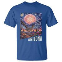 Arizona Roadrunner Vintage Desert Moon Retro Cactus T Shirt Southwest Wildlife Bird Starry Night Style