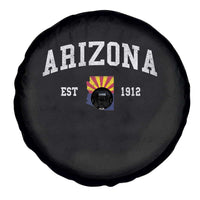 Arizona State Flag Grand Canyon State Established 1912 Spare Tire Cover