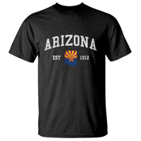 Arizona State Flag Grand Canyon State Established 1912 T Shirt