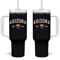 Arizona State Flag Grand Canyon State Established 1912 Tumbler With Handle