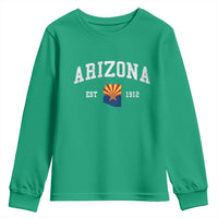 Arizona State Flag Grand Canyon State Established 1912 Youth Sweatshirt