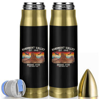 Retro Monument Valley Arizona Utah Sunset Established 1958 Bullet Tumbler Southwest Desert Eagle Road Trip Nature Souvenir