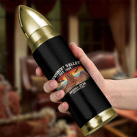 Retro Monument Valley Arizona Utah Sunset Established 1958 Bullet Tumbler Southwest Desert Eagle Road Trip Nature Souvenir