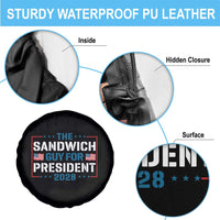 The Sandwich Guy for President 2028 Spare Tire Cover Free DC Funny Political Satire - Wonder Print Shop