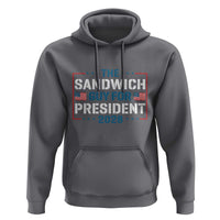 The Sandwich Guy for President 2028 Hoodie Free DC Funny Political Satire - Wonder Print Shop