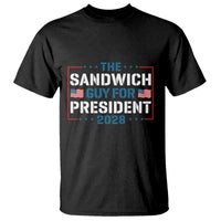The Sandwich Guy for President 2028 T Shirt Free DC Funny Political Satire - Wonder Print Shop