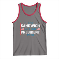 The Sandwich Guy for President 2028 Tank Top Free DC Funny Political Satire - Wonder Print Shop