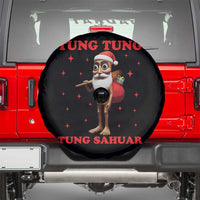Funny Italian Brainrot Christmas Spare Tire Cover Tung Tung Tung Sahur Meme - Wonder Print Shop