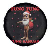 Funny Italian Brainrot Christmas Spare Tire Cover Tung Tung Tung Sahur Meme - Wonder Print Shop