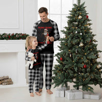 Funny Italian Brainrot Christmas Plaid Pajama Set Tung Tung Tung Sahur Meme - Wonder Print Shop