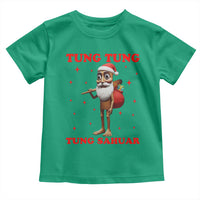 Funny Italian Brainrot Christmas Toddler T Shirt Tung Tung Tung Sahur Meme - Wonder Print Shop