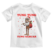 Funny Italian Brainrot Christmas Toddler T Shirt Tung Tung Tung Sahur Meme - Wonder Print Shop