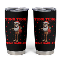 Funny Italian Brainrot Christmas Tumbler Cup Tung Tung Tung Sahur Meme - Wonder Print Shop