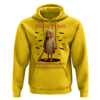 Funny Italian Brainrot Halloween Hoodie Tung Tung Tung Sahur Meme - Wonder Print Shop