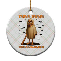 Funny Italian Brainrot Halloween Ceramic Ornament Tung Tung Tung Sahur Meme - Wonder Print Shop