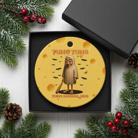 Funny Italian Brainrot Halloween Ceramic Ornament Tung Tung Tung Sahur Meme - Wonder Print Shop