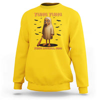 Funny Italian Brainrot Halloween Sweatshirt Tung Tung Tung Sahur Meme - Wonder Print Shop