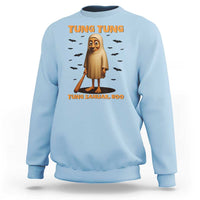 Funny Italian Brainrot Halloween Sweatshirt Tung Tung Tung Sahur Meme - Wonder Print Shop