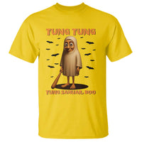 Funny Italian Brainrot Halloween T Shirt Tung Tung Tung Sahur Meme - Wonder Print Shop