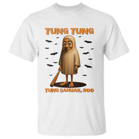 Funny Italian Brainrot Halloween T Shirt Tung Tung Tung Sahur Meme - Wonder Print Shop