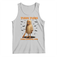 Funny Italian Brainrot Halloween Tank Top Tung Tung Tung Sahur Meme - Wonder Print Shop