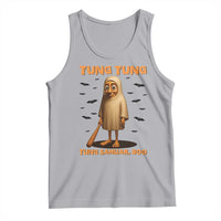 Funny Italian Brainrot Halloween Tank Top Tung Tung Tung Sahur Meme - Wonder Print Shop