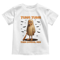 Funny Italian Brainrot Halloween Toddler T Shirt Tung Tung Tung Sahur Meme - Wonder Print Shop