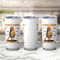 Funny Italian Brainrot Halloween Tumbler Cup Tung Tung Tung Sahur Meme - Wonder Print Shop